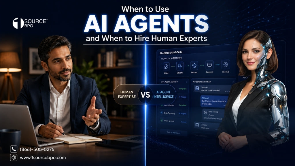 When to Use AI Agents and When to Hire Human Experts