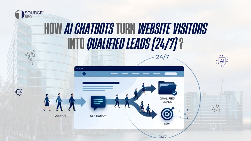 How AI Chatbots Turn Website Visitors into Qualified Leads (24/7)